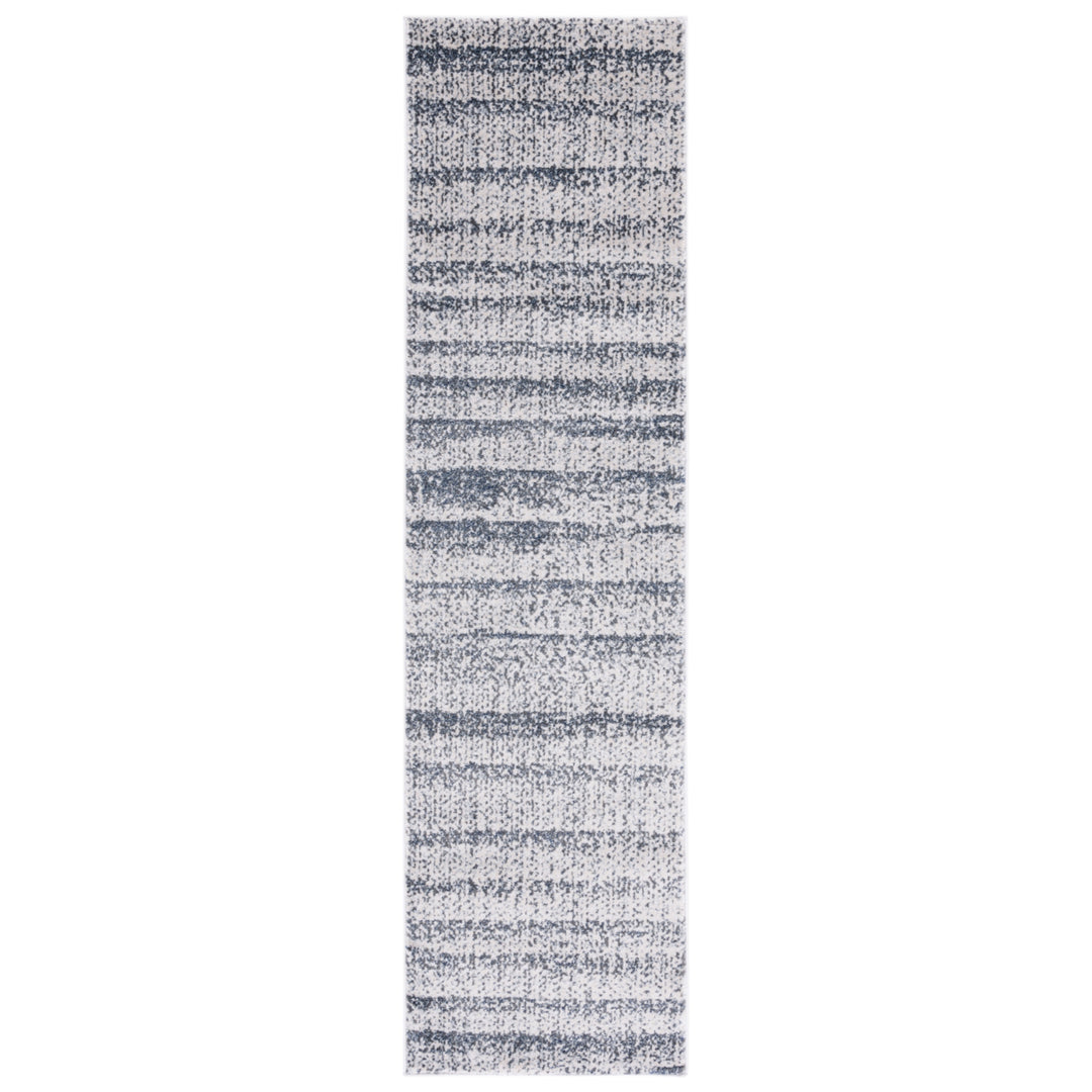 SAFAVIEH Carnegie Collection CNG612N Grey / Navy Rug Image 3