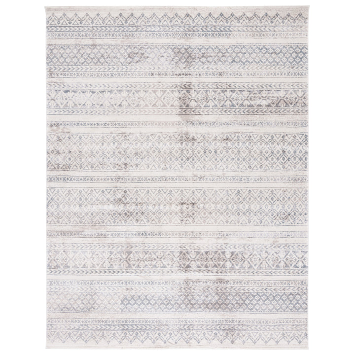 SAFAVIEH Carnegie Collection CNG619F Ivory / Grey Rug Image 1