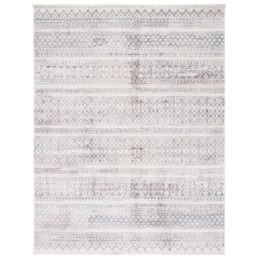 SAFAVIEH Carnegie Collection CNG619F Ivory / Grey Rug Image 1