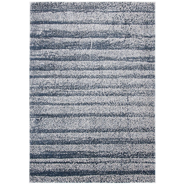 SAFAVIEH Carnegie Collection CNG612N Grey / Navy Rug Image 7