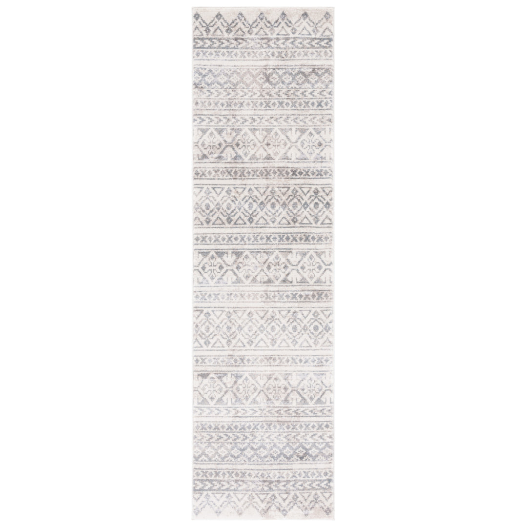 SAFAVIEH Carnegie Collection CNG619F Ivory / Grey Rug Image 3