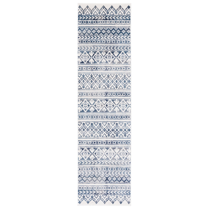 SAFAVIEH Carnegie Collection CNG620N Ivory / Navy Rug Image 3