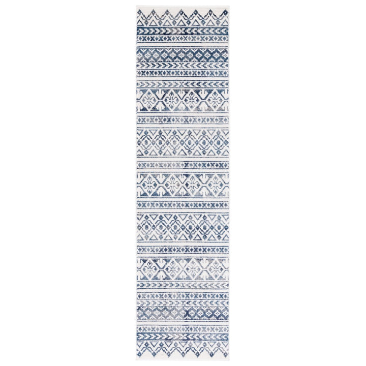 SAFAVIEH Carnegie Collection CNG620N Ivory / Navy Rug Image 1