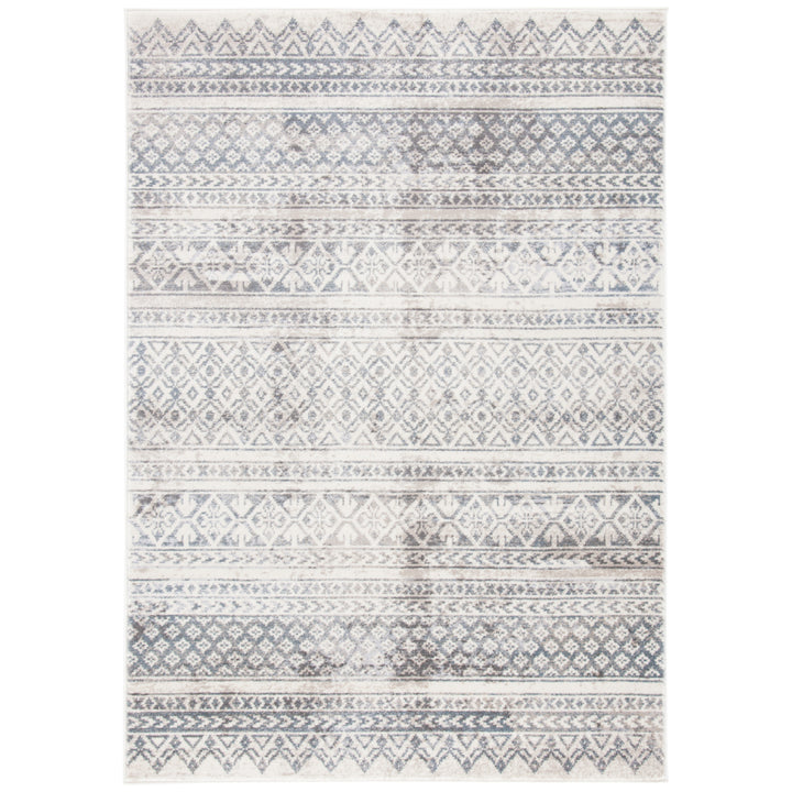 SAFAVIEH Carnegie Collection CNG619F Ivory / Grey Rug Image 7