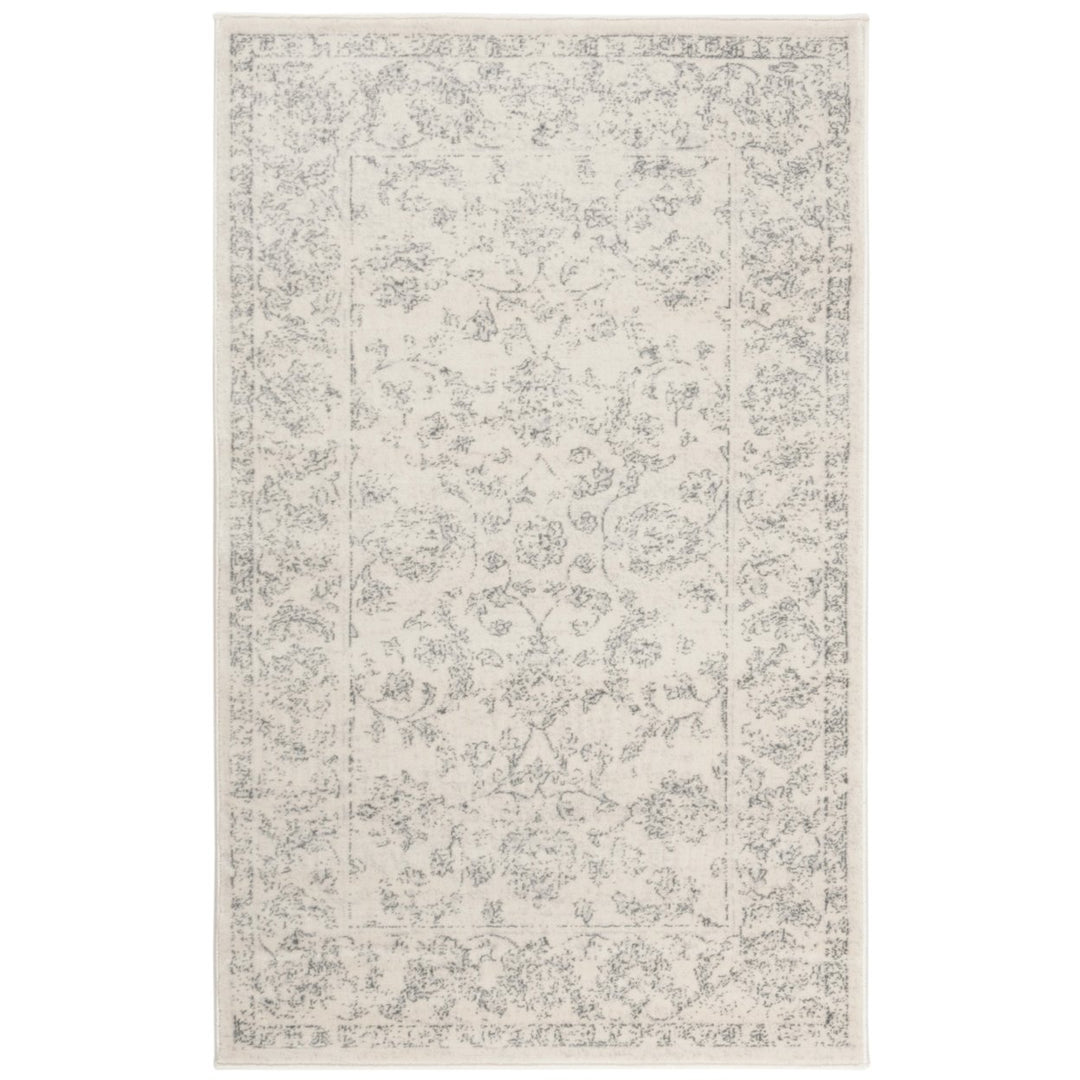 SAFAVIEH Carnegie Collection CNG621D Cream / Grey Rug Image 1