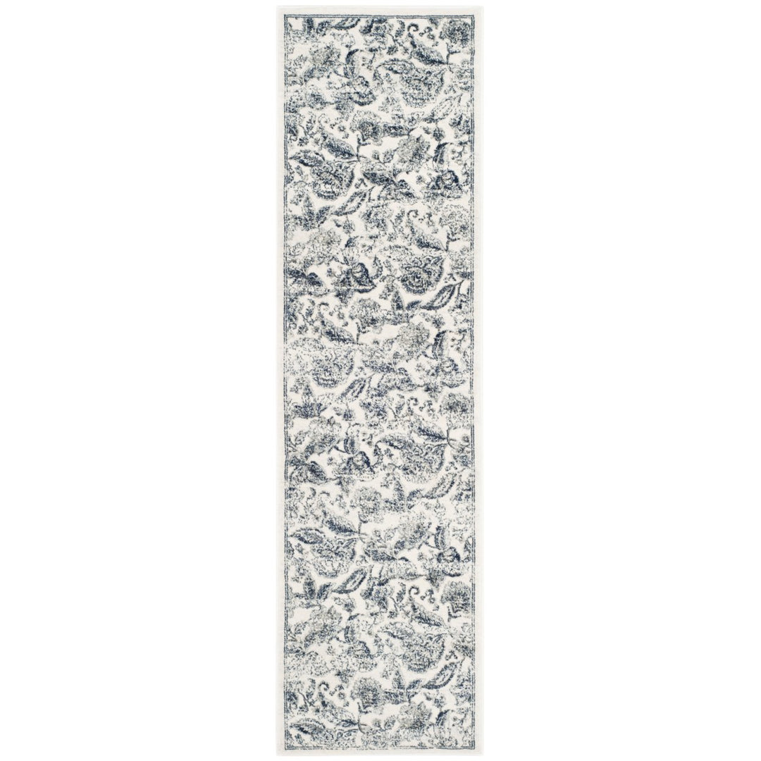 SAFAVIEH Carnegie CNG622C Cream / Light Grey Rug Image 1