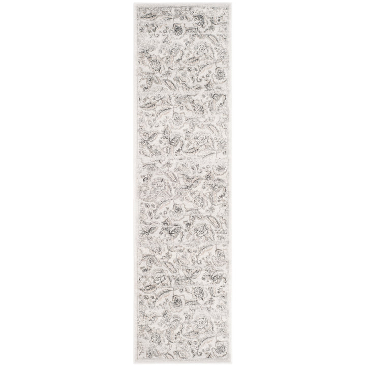 SAFAVIEH Carnegie Collection CNG622S Silver / Grey Rug Image 3