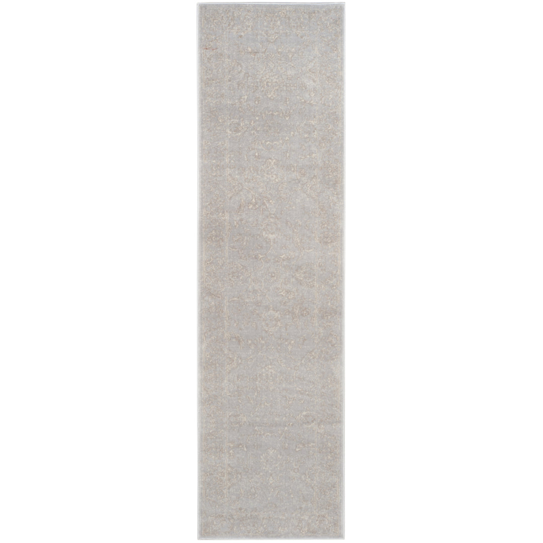 SAFAVIEH Carnegie CNG621G Light Grey / Cream Rug Image 3