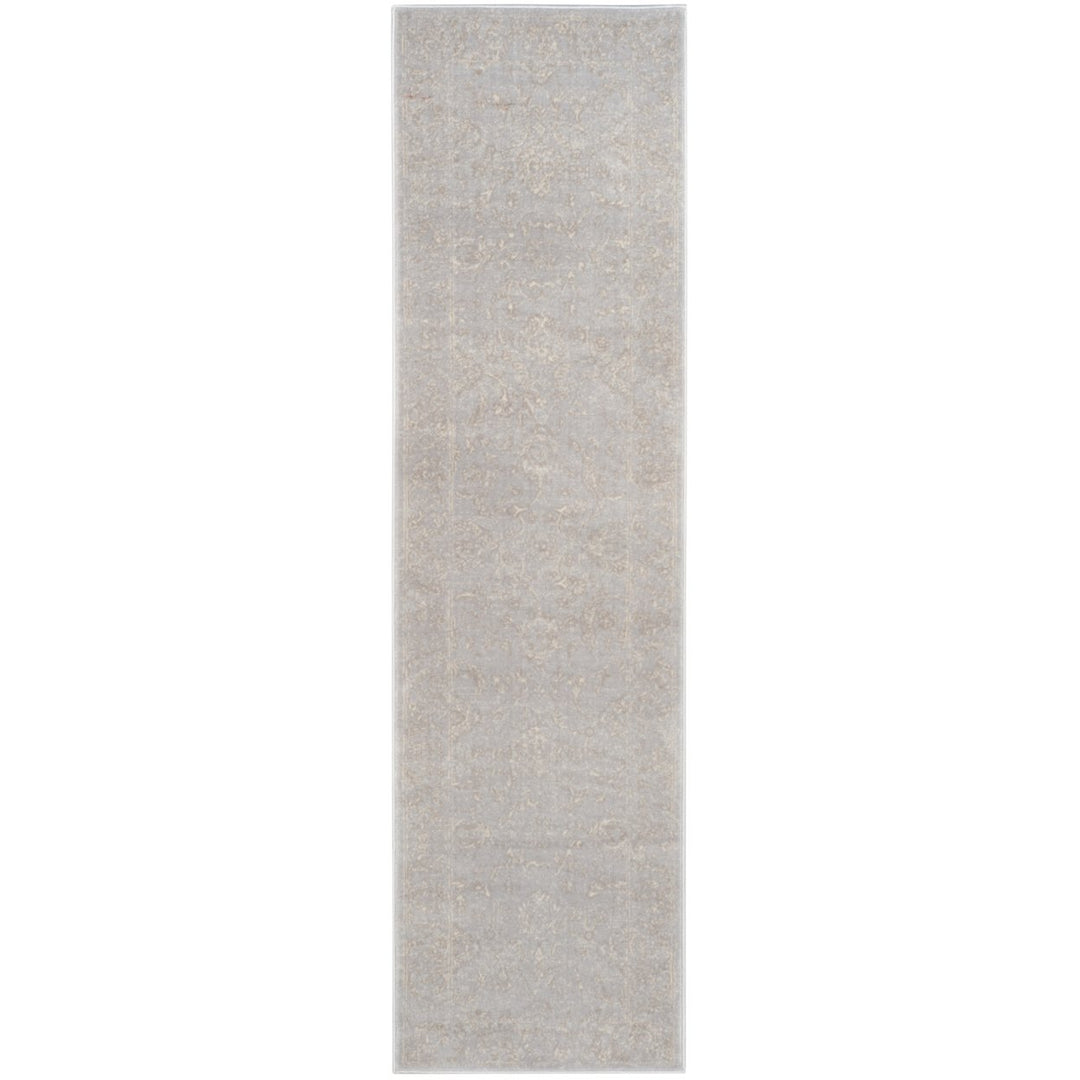 SAFAVIEH Carnegie CNG621G Light Grey / Cream Rug Image 1