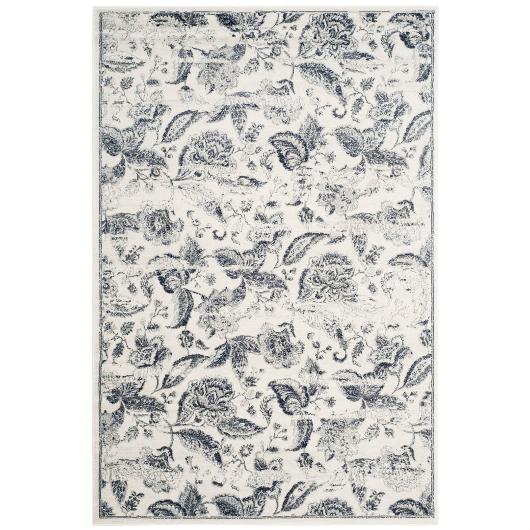 SAFAVIEH Carnegie CNG622C Cream / Light Grey Rug Image 1