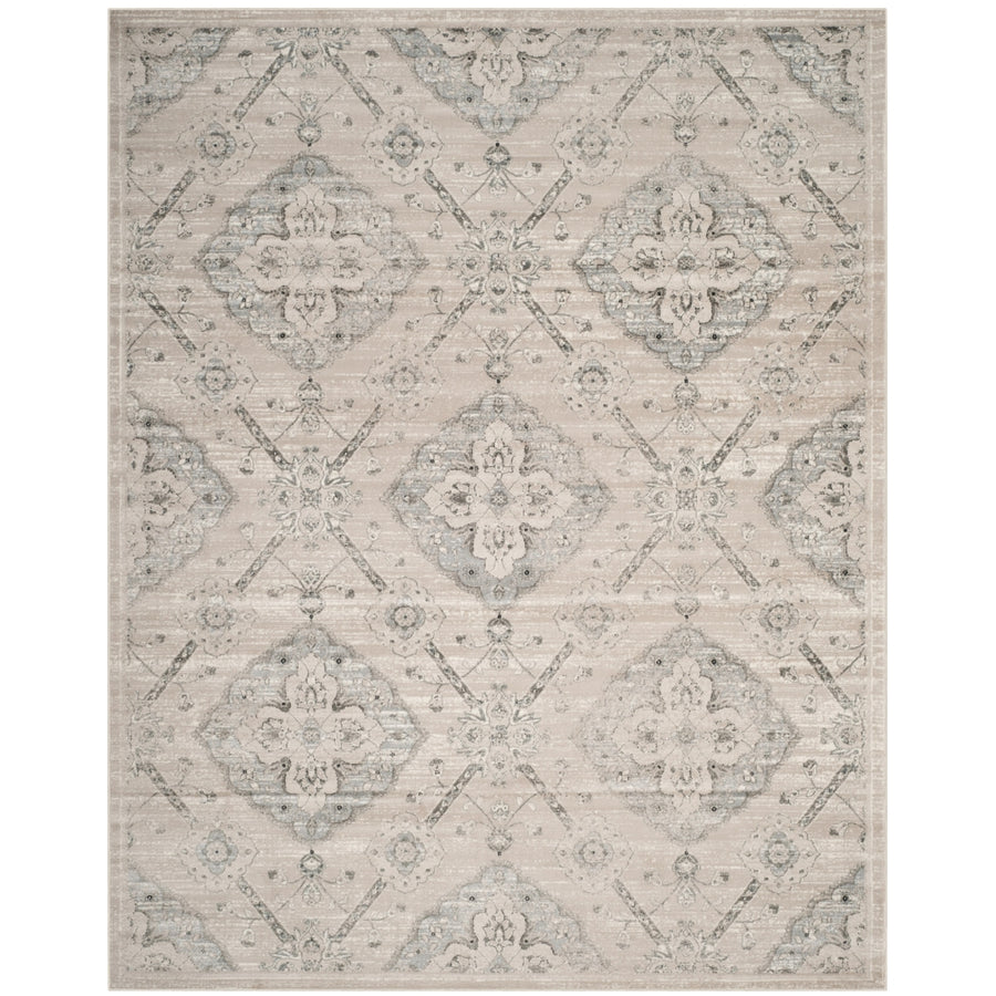 SAFAVIEH Carnegie CNG623B Taupe / Light Blue Rug Image 1