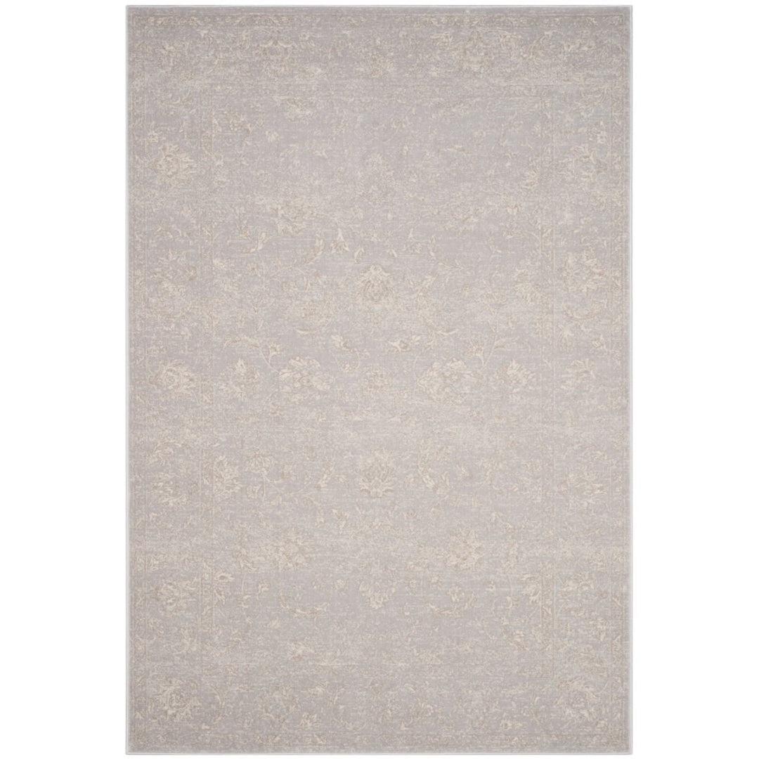 SAFAVIEH Carnegie CNG621G Light Grey / Cream Rug Image 1