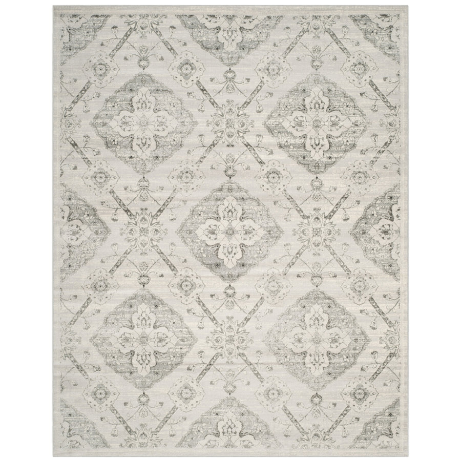 SAFAVIEH Carnegie Collection CNG623S Silver / Grey Rug Image 1