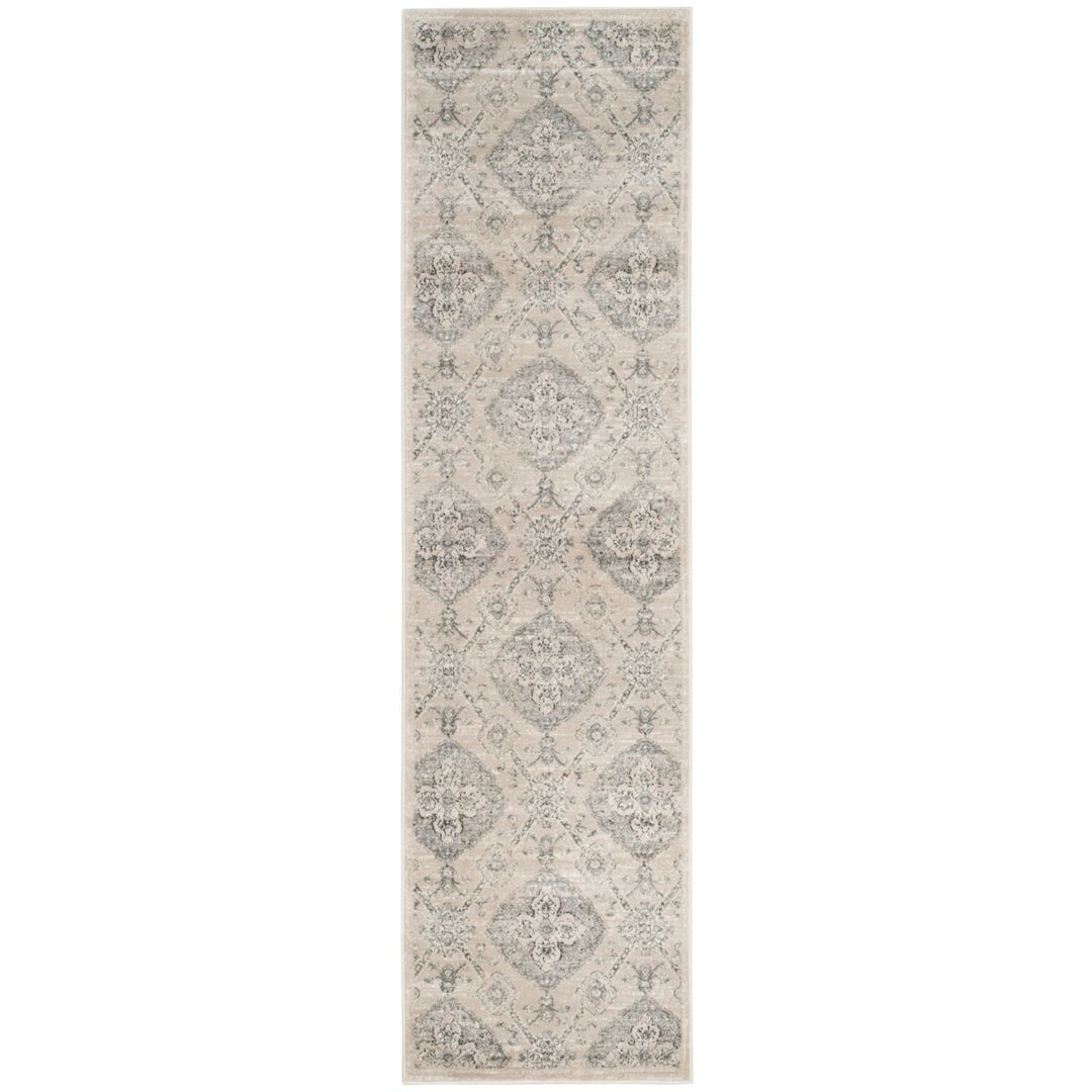 SAFAVIEH Carnegie CNG623B Taupe / Light Blue Rug Image 3