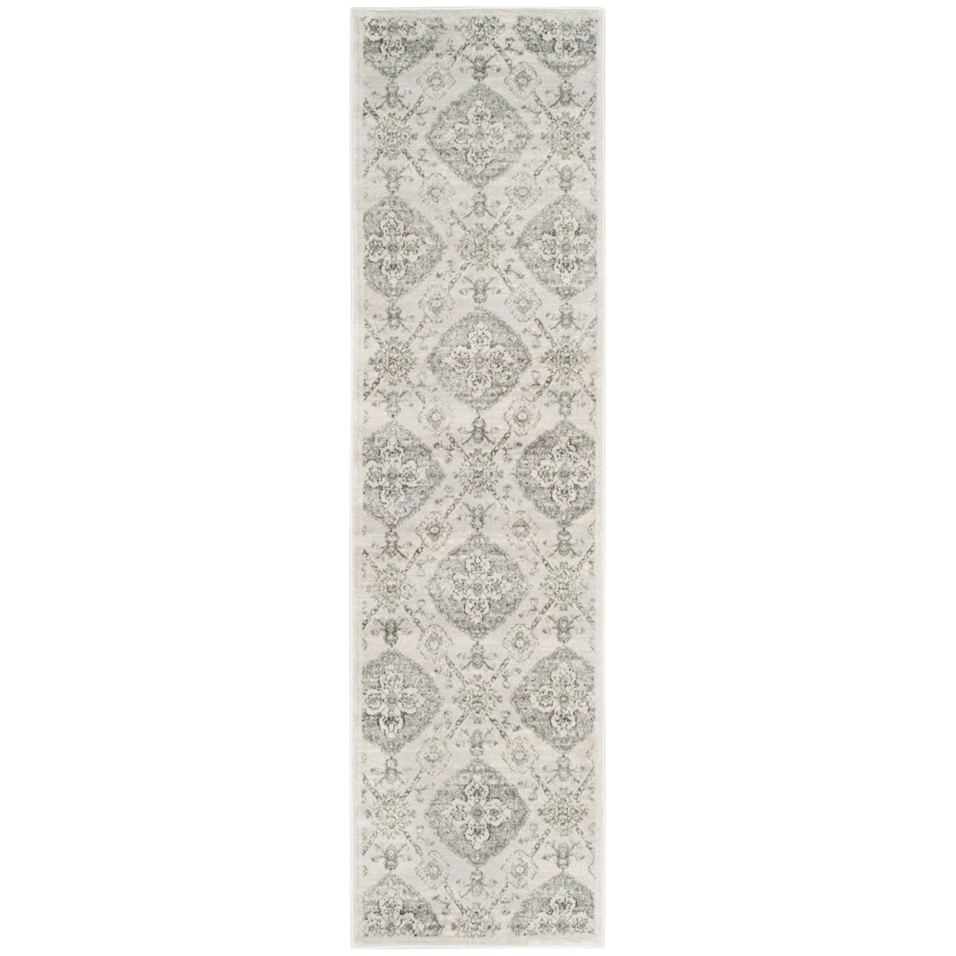 SAFAVIEH Carnegie Collection CNG623S Silver / Grey Rug Image 3