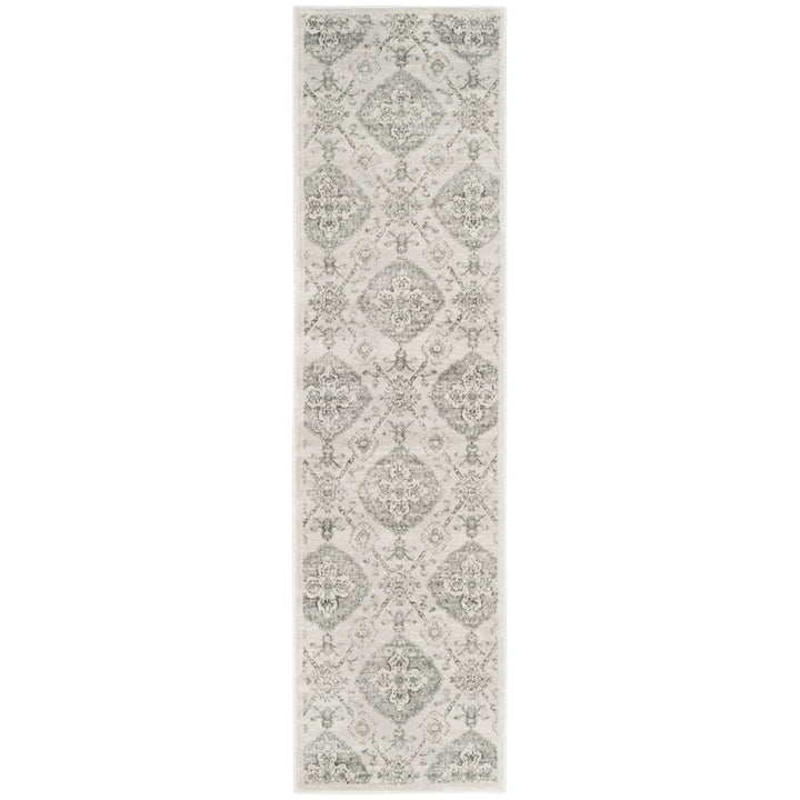 SAFAVIEH Carnegie Collection CNG623S Silver / Grey Rug Image 3