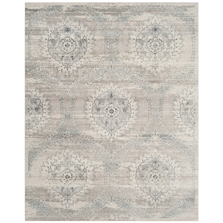 SAFAVIEH Carnegie CNG626A Light Grey / Cream Rug Image 1