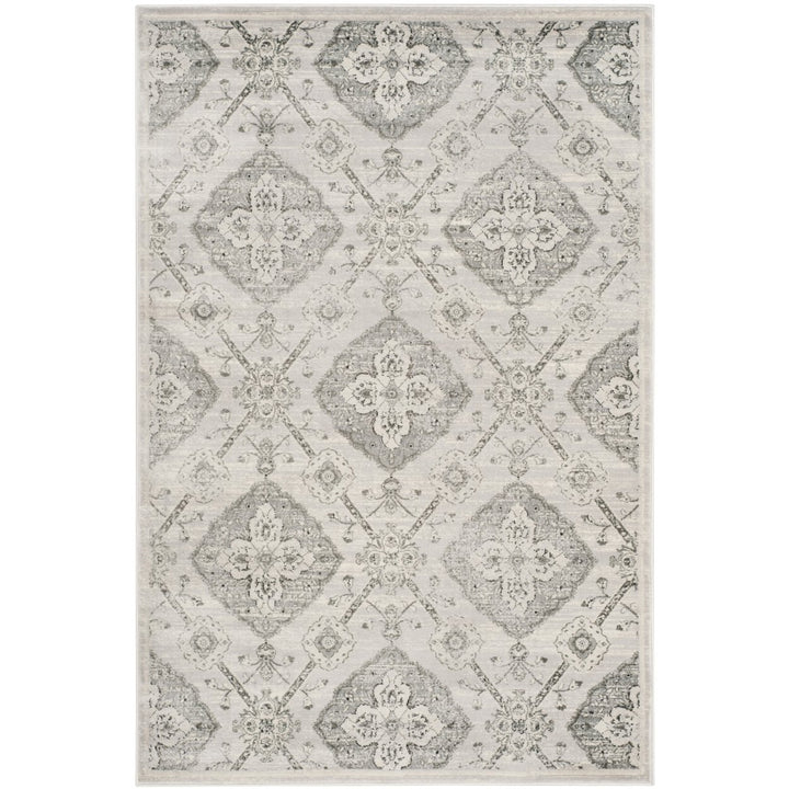 SAFAVIEH Carnegie Collection CNG623S Silver / Grey Rug Image 1