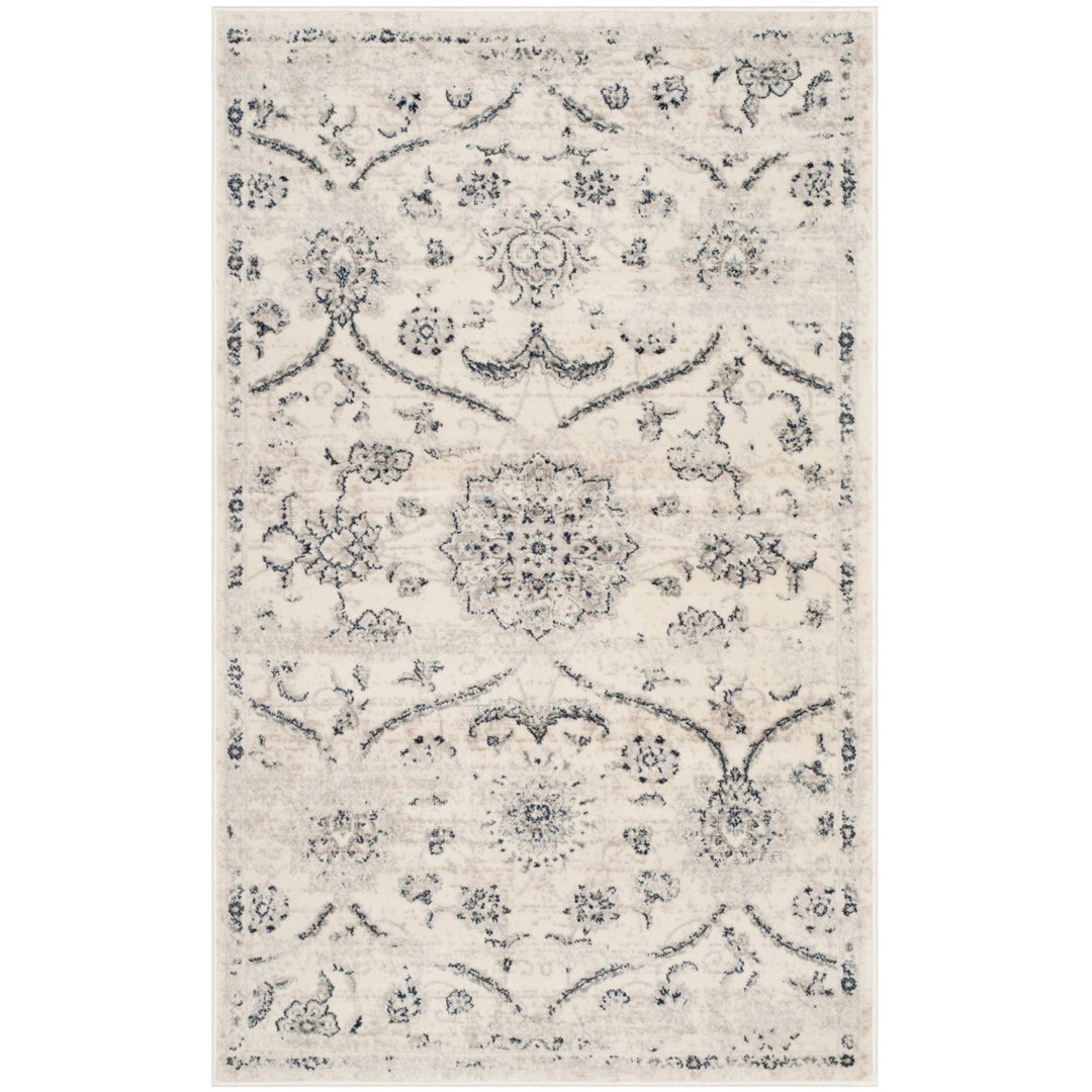 SAFAVIEH Carnegie CNG624C Cream / Light Grey Rug Image 5