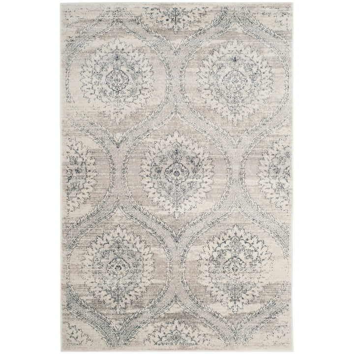 SAFAVIEH Carnegie CNG626A Light Grey / Cream Rug Image 1