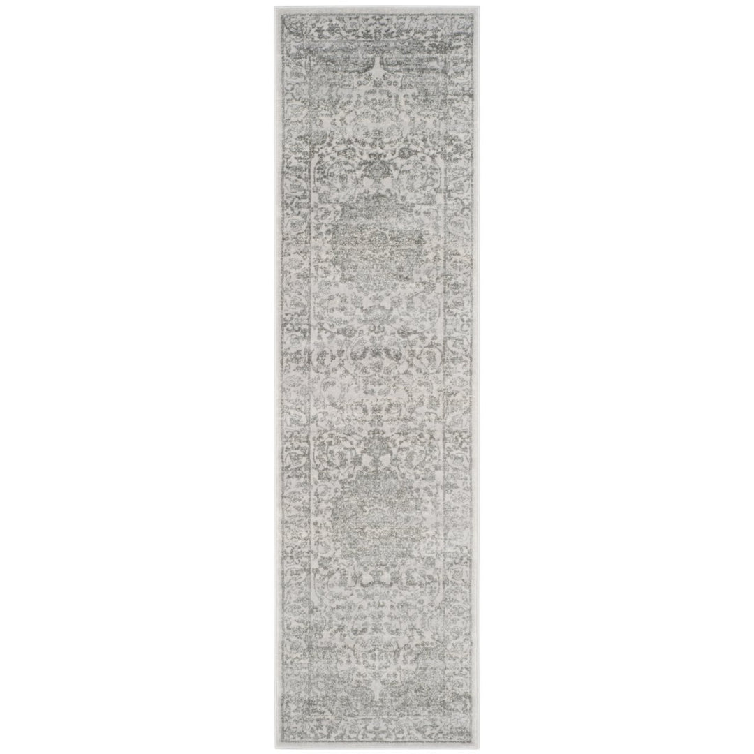 SAFAVIEH Carnegie Collection CNG631K Cream/Dark Grey Rug Image 1