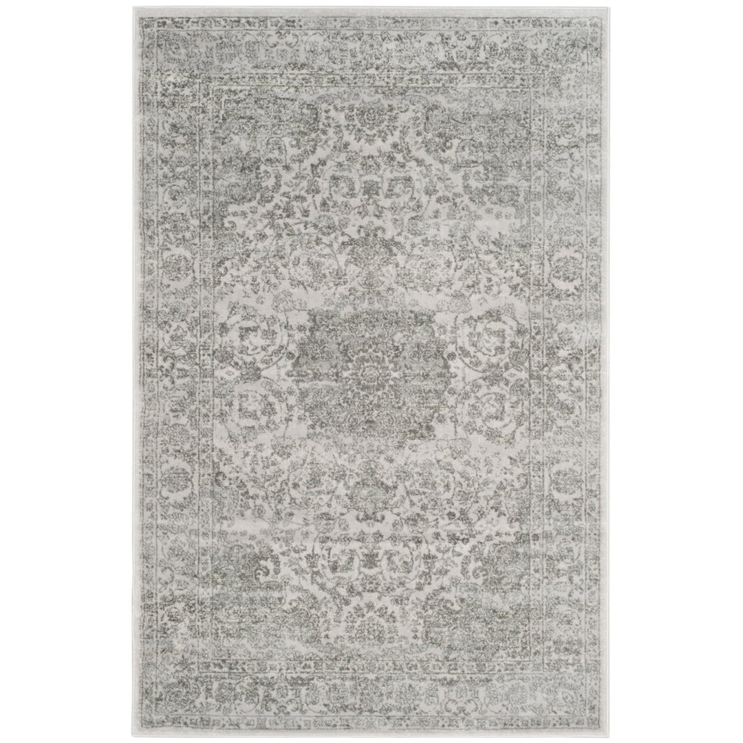 SAFAVIEH Carnegie Collection CNG631K Cream/Dark Grey Rug Image 7