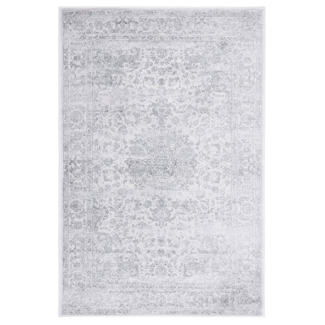 SAFAVIEH Carnegie Collection CNG631K Cream/Dark Grey Rug Image 8