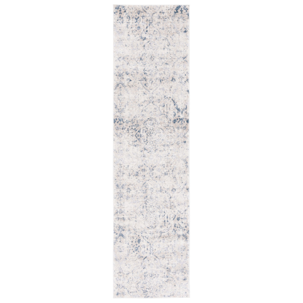 SAFAVIEH Carnegie Collection CNG681N Ivory / Navy Rug Image 2