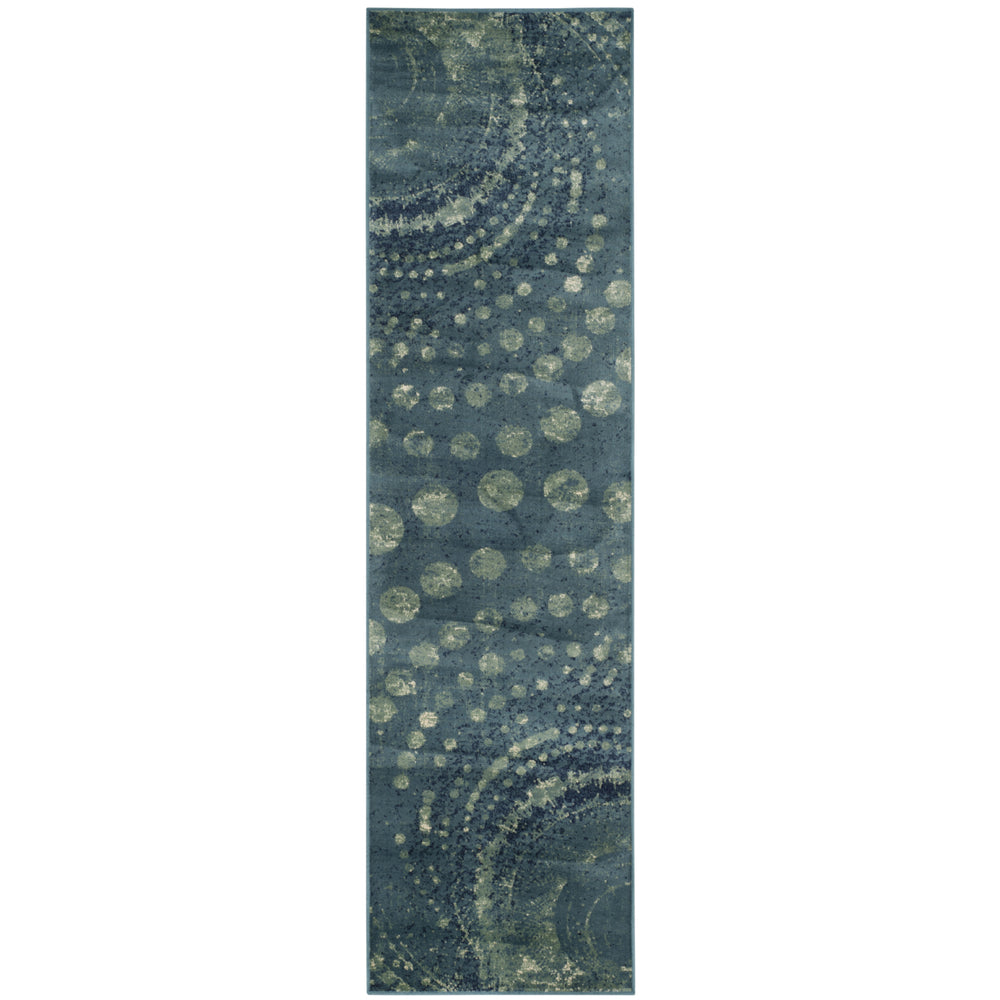 SAFAVIEH CNV749-2224 Constellation Vintage Turquoise / Multi Image 2