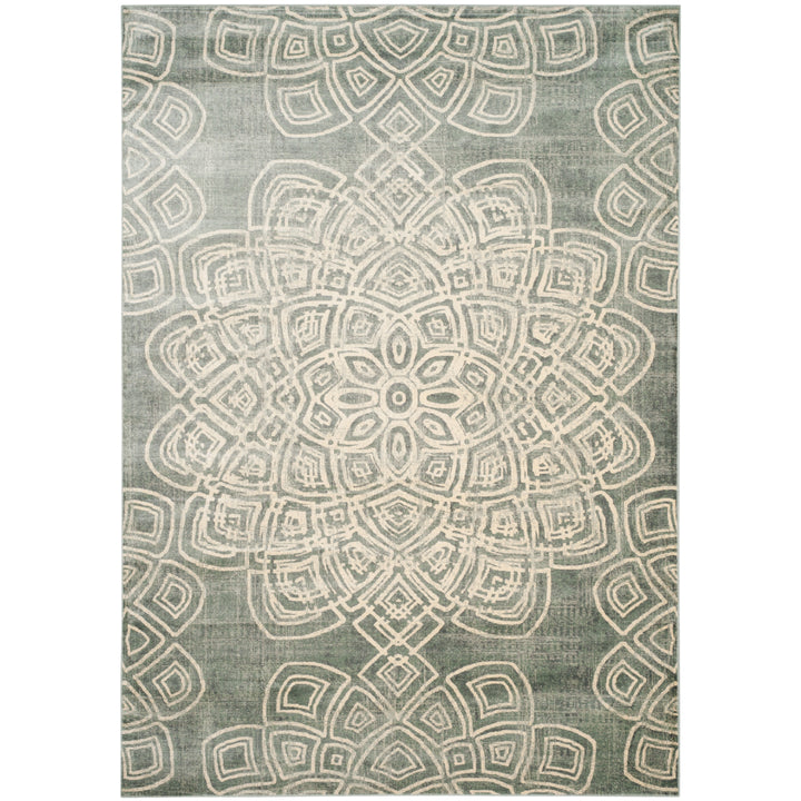 SAFAVIEH Constellation CNV751-2770 Lt Grey / Multi Rug Image 1