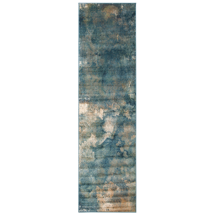 SAFAVIEH Constellation CNV765-2220 Lt Blue / Multi Rug Image 3