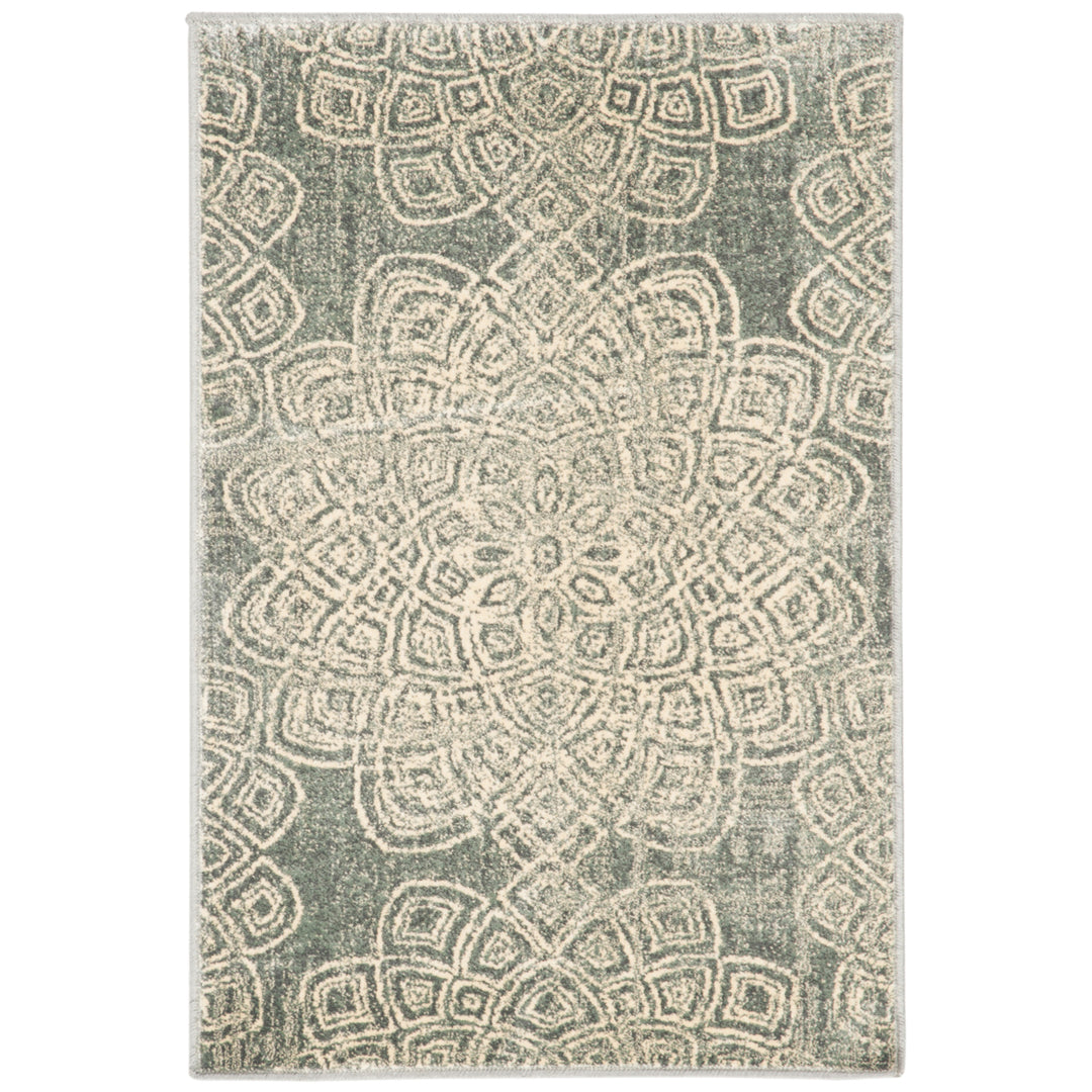 SAFAVIEH Constellation CNV751-2770 Lt Grey / Multi Rug Image 5