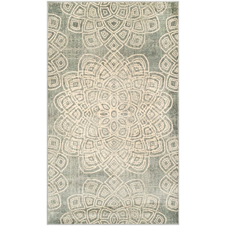 SAFAVIEH Constellation CNV751-2770 Lt Grey / Multi Rug Image 6