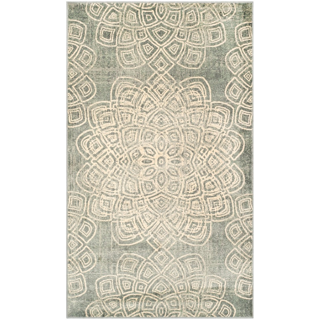 SAFAVIEH Constellation CNV751-2770 Lt Grey / Multi Rug Image 1