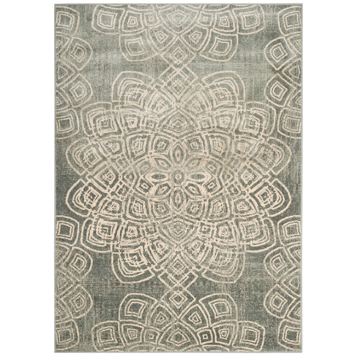 SAFAVIEH Constellation CNV751-2770 Lt Grey / Multi Rug Image 7