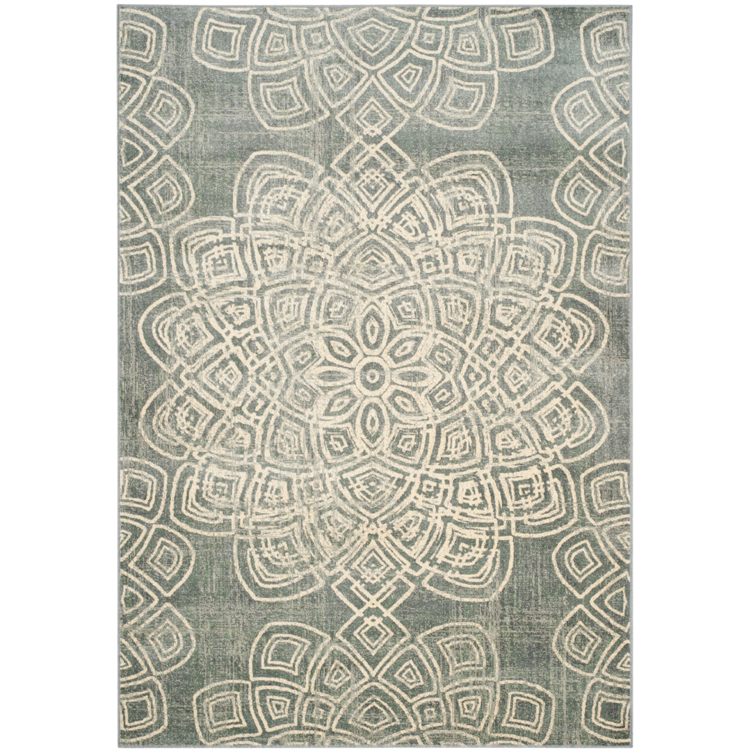 SAFAVIEH Constellation CNV751-2770 Lt Grey / Multi Rug Image 8