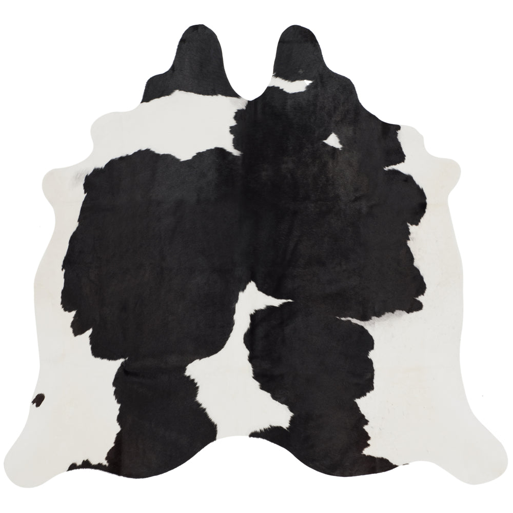 SAFAVIEH Cow Hide COH211B Black / White Rug Image 2