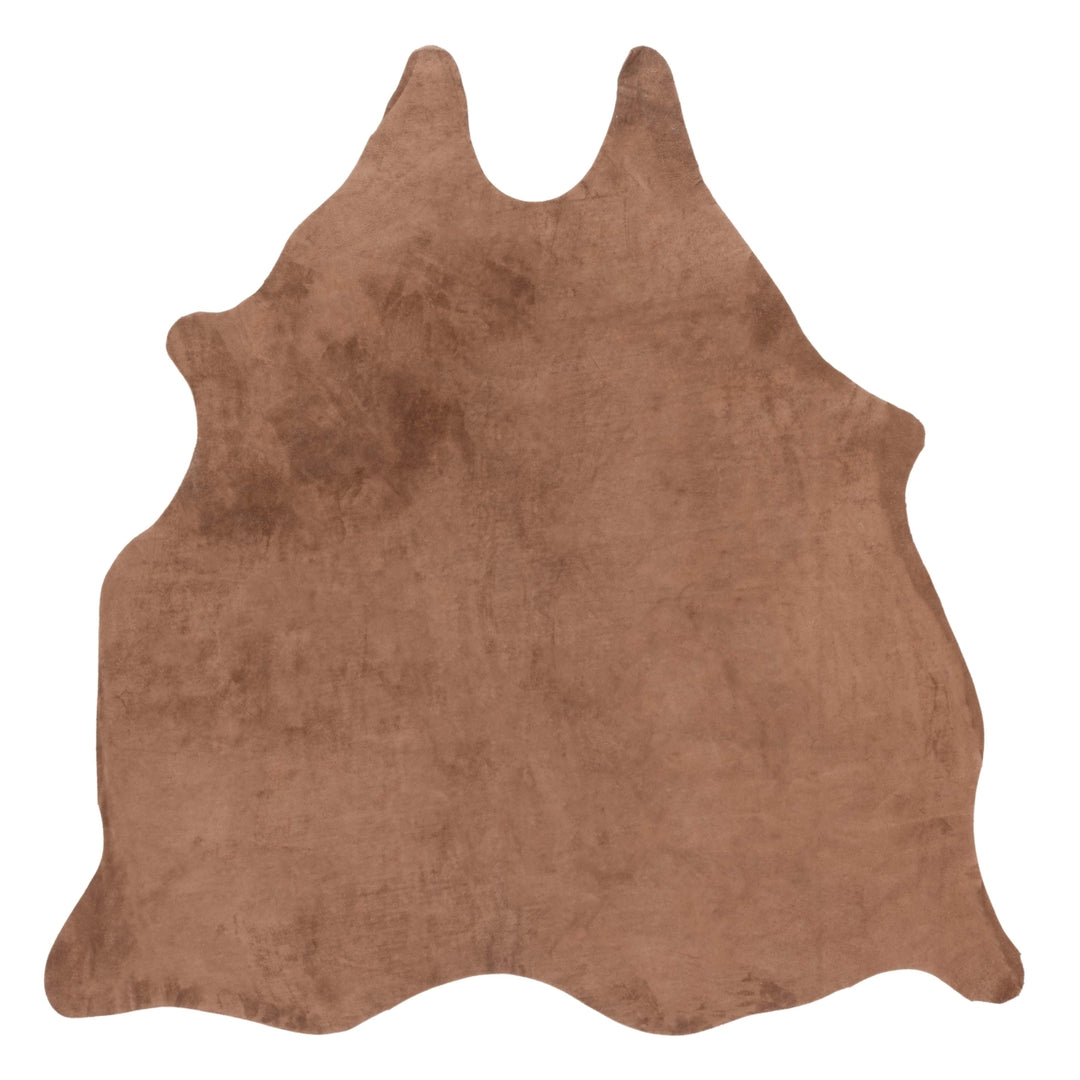 SAFAVIEH Suede Cowhide COH800S Light Brown Rug Image 2