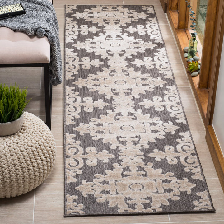 SAFAVIEH Cottage Collection COT906T Taupe Rug Image 2