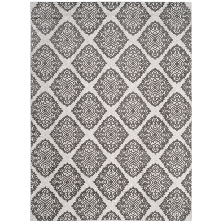 SAFAVIEH Cottage Collection COT907C Cream / Grey Rug Image 1