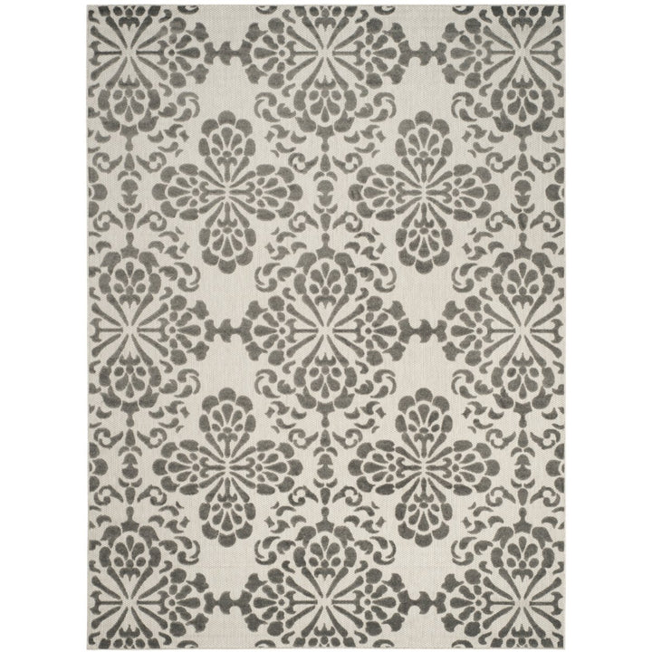 SAFAVIEH Cottage Collection COT908C Cream / Grey Rug Image 1