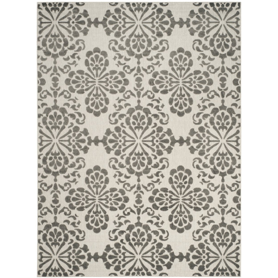 SAFAVIEH Cottage Collection COT908C Cream / Grey Rug Image 1