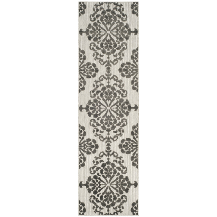 SAFAVIEH Cottage Collection COT908C Cream / Grey Rug Image 3