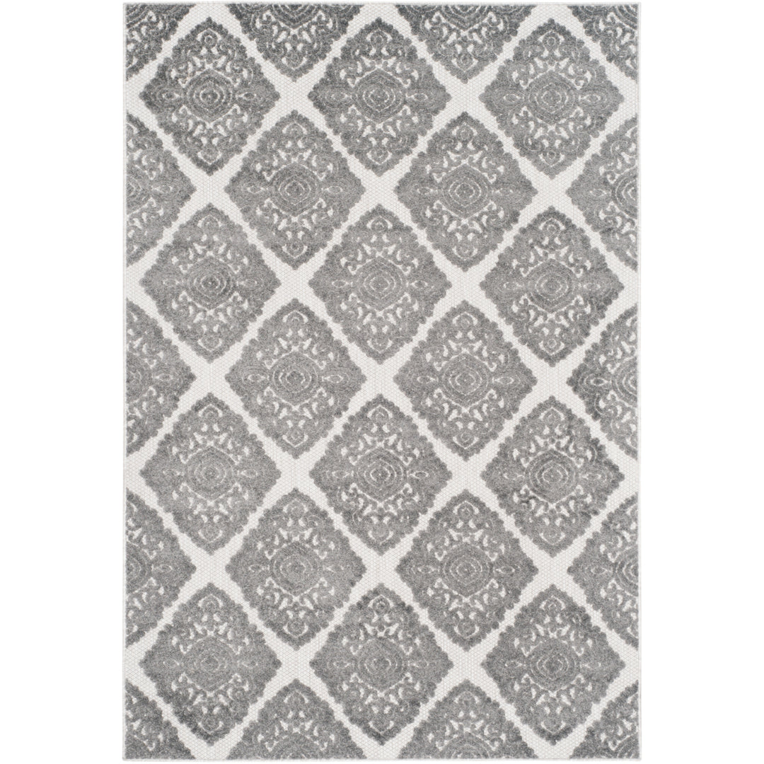 SAFAVIEH Cottage Collection COT907C Cream / Grey Rug Image 9