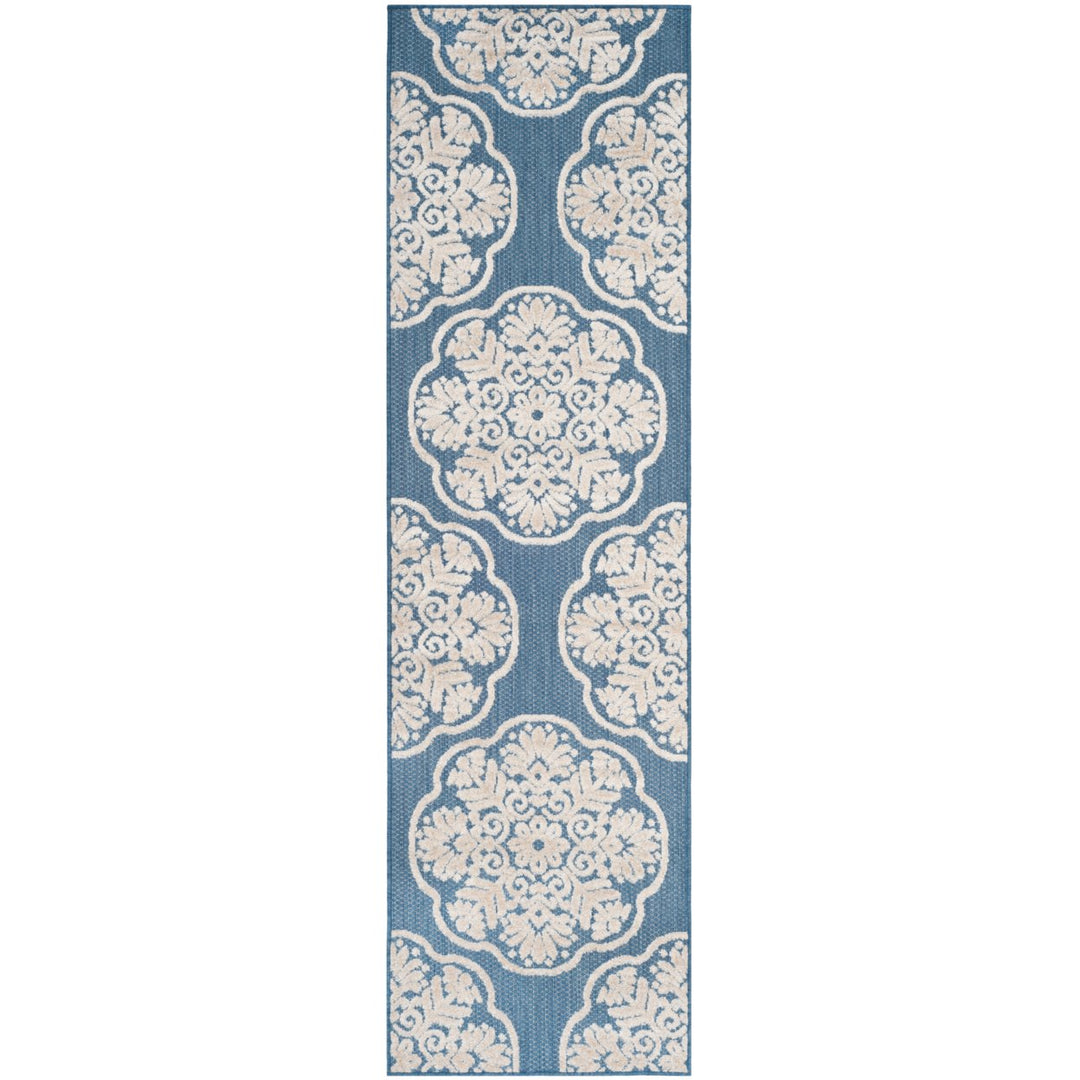 SAFAVIEH Cottage COT911F Light Blue / Beige Rug Image 3