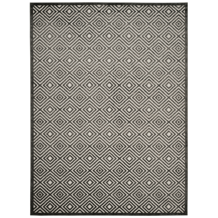 SAFAVIEH Cottage Collection COT913C Cream / Grey Rug Image 1