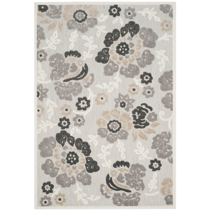 SAFAVIEH Cottage Collection COT920G Grey/Dark Grey Rug Image 4