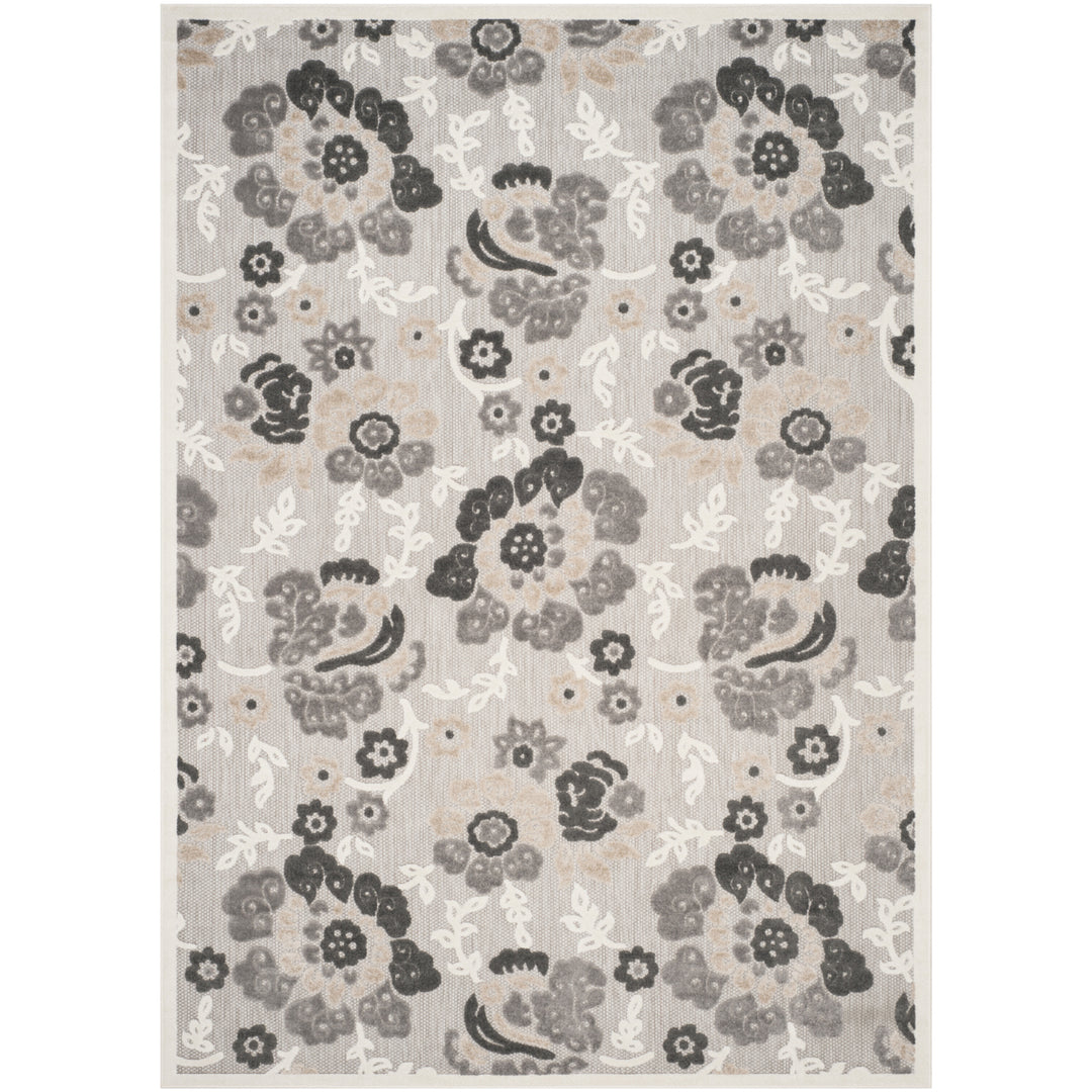 SAFAVIEH Cottage Collection COT920G Grey/Dark Grey Rug Image 5