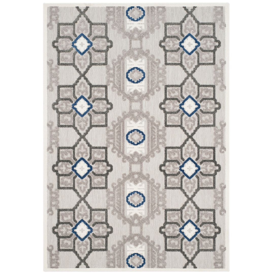 SAFAVIEH Cottage Collection COT923G Grey/Dark Grey Rug Image 4