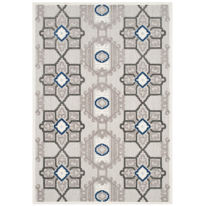 SAFAVIEH Cottage Collection COT923G Grey/Dark Grey Rug Image 4